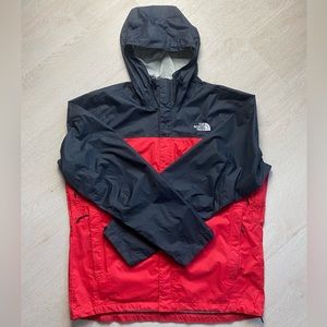 The North Face Rain Jacket Red/Black